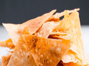 Вяленая икра рыбы: Лаваш со вкусом красной икры