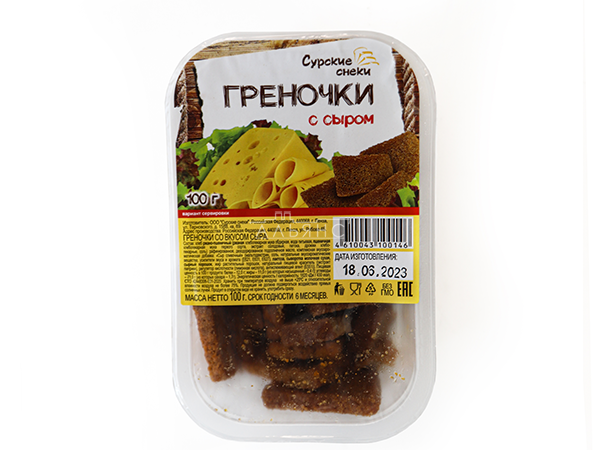 Сурские гренки со вкусом Сыра (100 гр) в Улан-Удэ