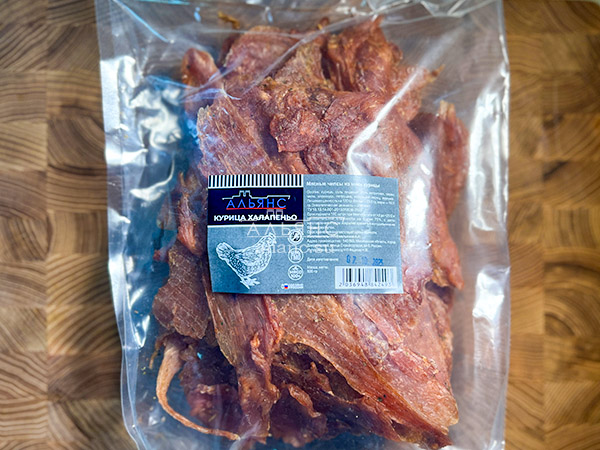 Мясо (АЛЬЯНС) вяленое курица 500гр "С халапеньо" в Улан-Удэ