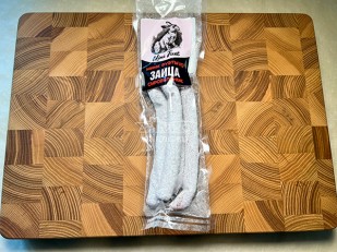 Рыбные снеки: Колбаски сыровяленые Mini Fuet 